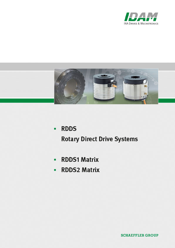 Rotary systems | Schaeffler Industrial Drives