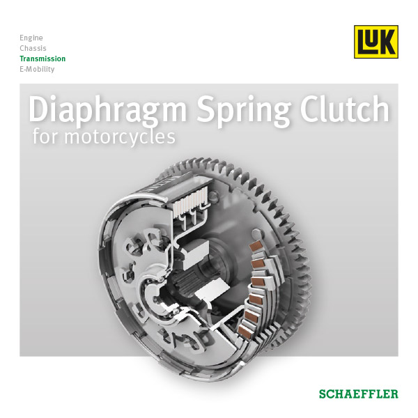 Diaphragm Spring Clutch for Motorcycles Media Library Schaeffler