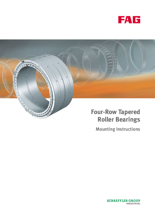 FourRow Tapered Roller Bearings Schaeffler Industrial Drives