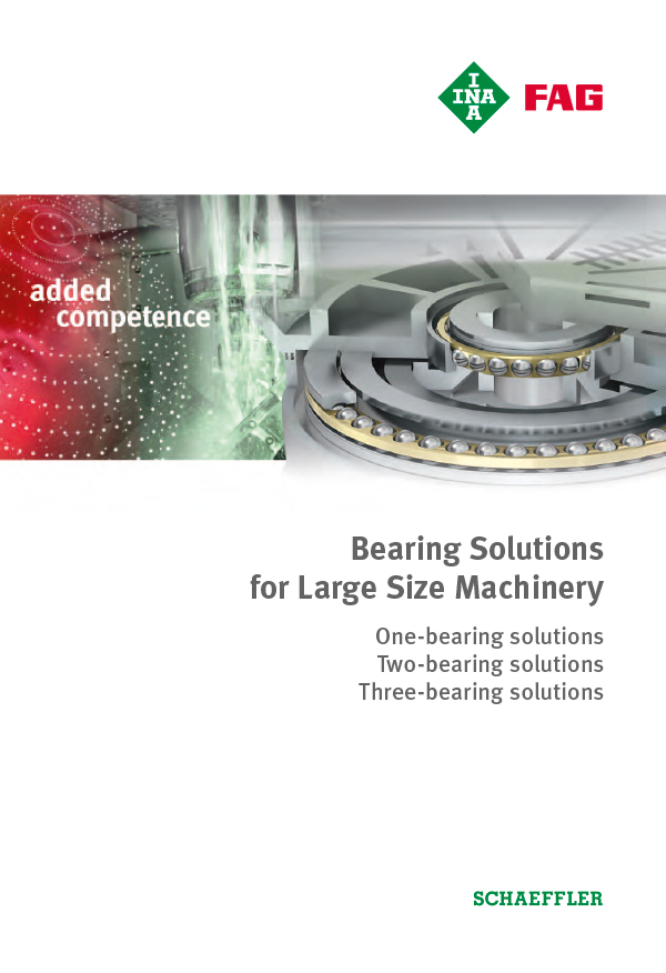 Bearing Solutions for Large Size Machinery Media Library Schaeffler Industrial Drives