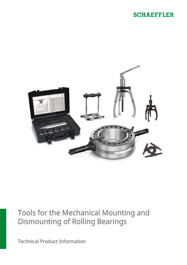 Tools for the Mechanical Mounting and Dismounting of Rolling Bearings