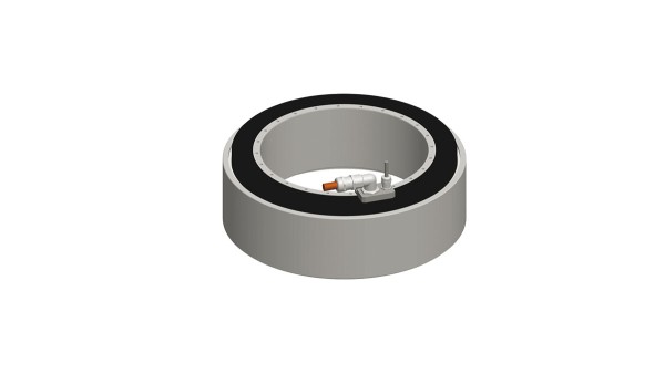 RE motor: cable outlet - tangential